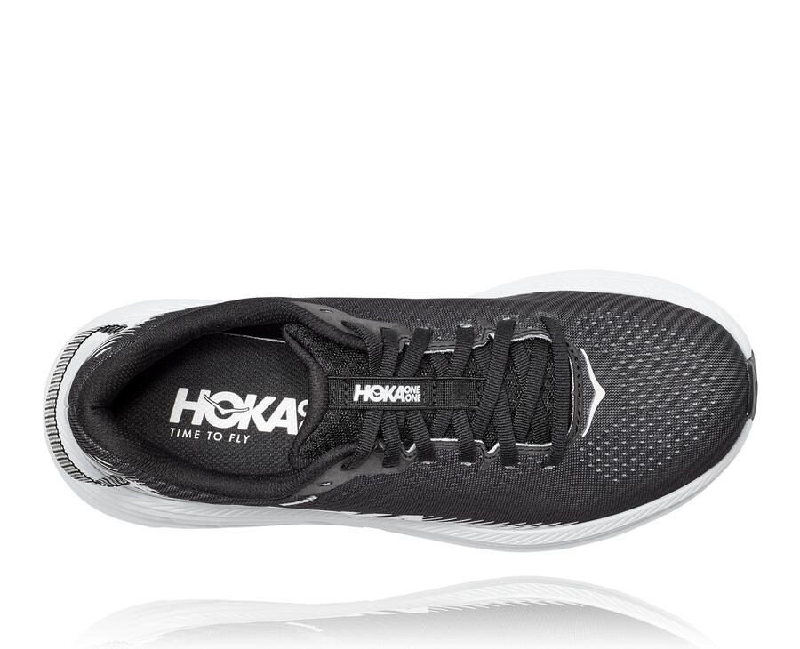 Tenis Hoka One One Feminino Pretas/Branco - Rincon 2 - 548-PBCRTD